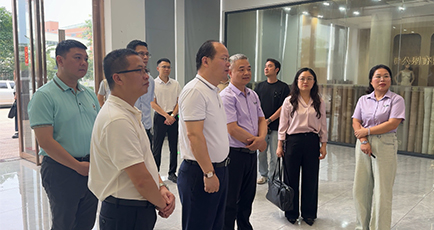 清新區(qū)委書記劉建俊一行蒞臨浪美新材料調(diào)研指導